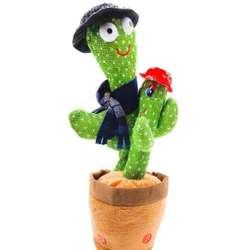 CACTUS BAILARIN DOBLE CON ACCESORIOS