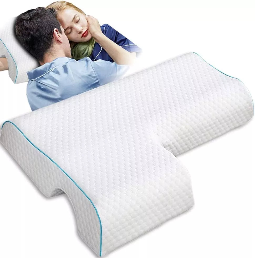 ALMOHADA PARA PAREJAS CON ESPUMA VISCOELASTICA